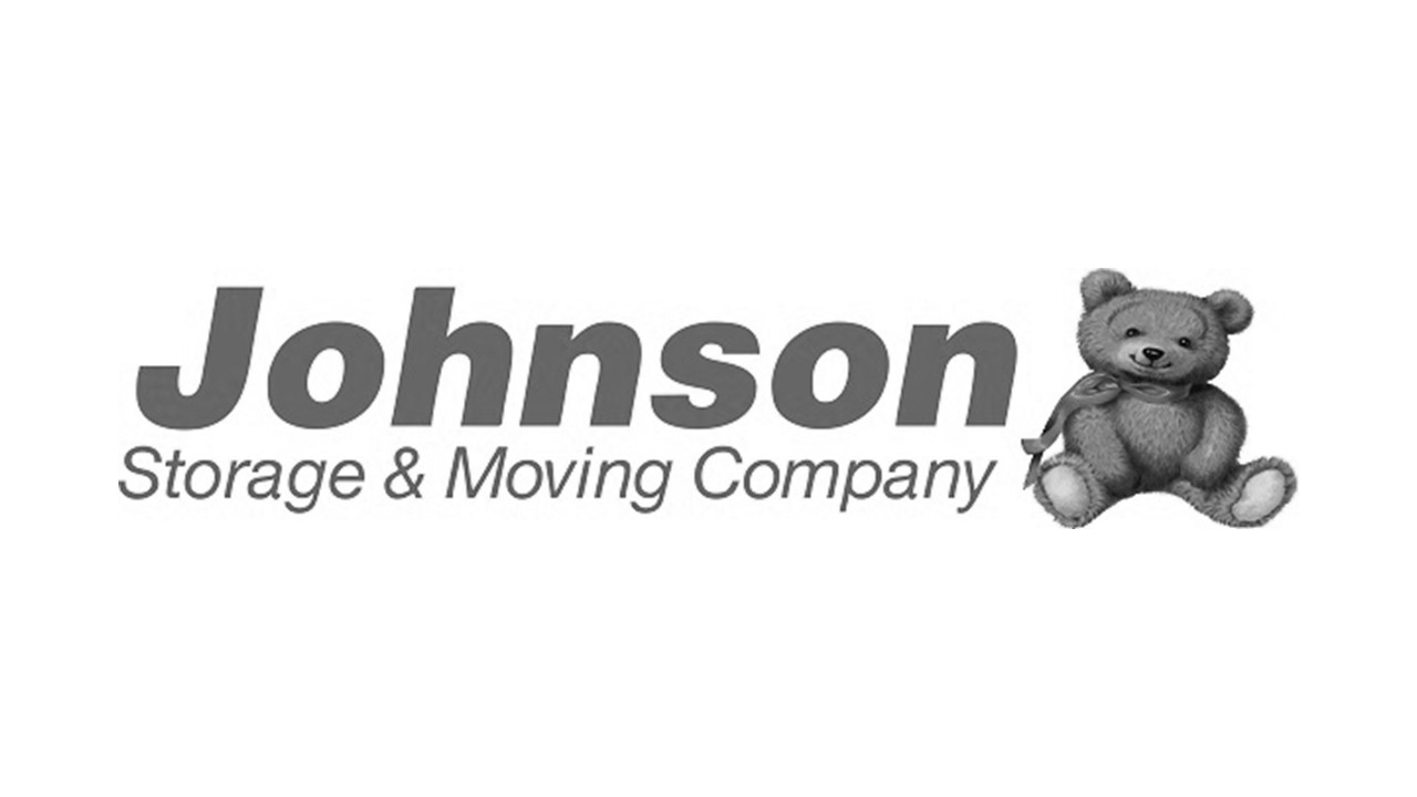 Johnson moving logo black n white